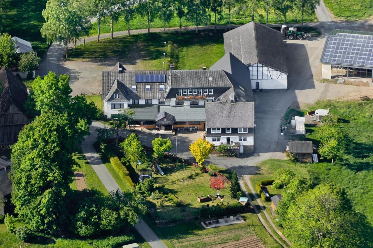 Pension Wittgensteiner Schweiz Bad Berleburg Eksteriør bilde