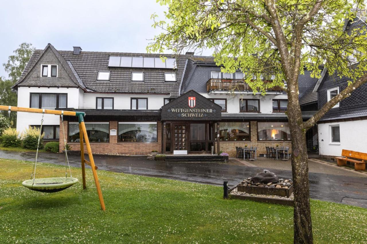 Pension Wittgensteiner Schweiz Bad Berleburg Eksteriør bilde